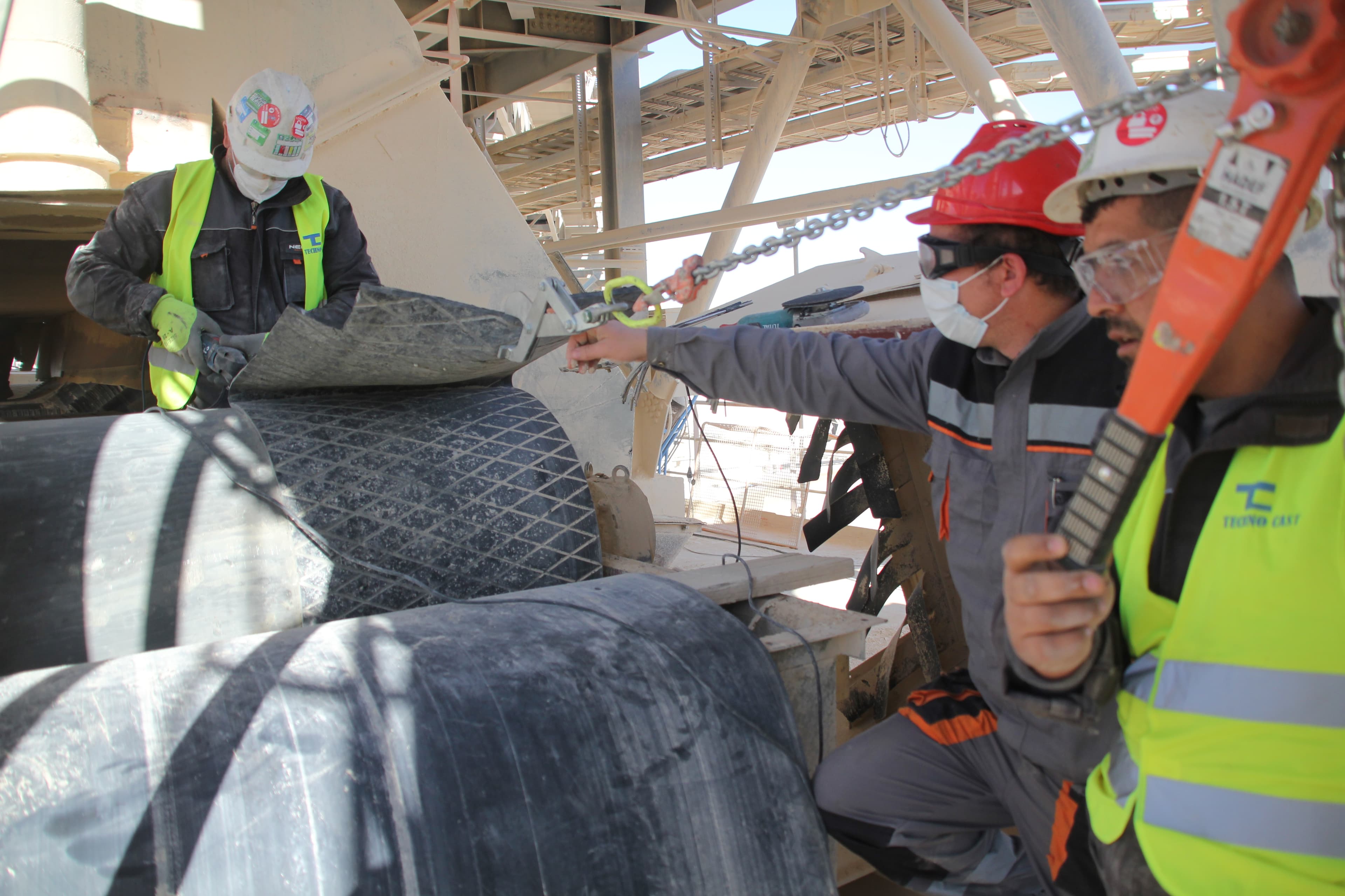 Maintenance de convoyeurs par Alfatec