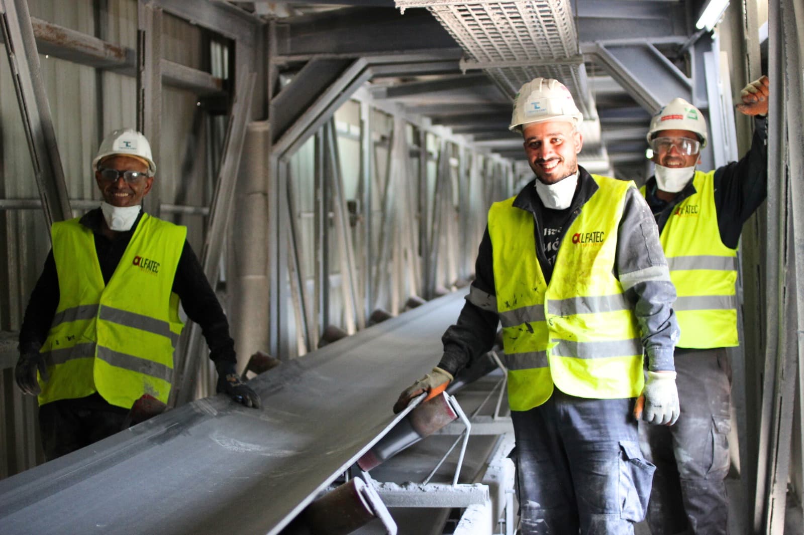 Conveyor belt maintenance