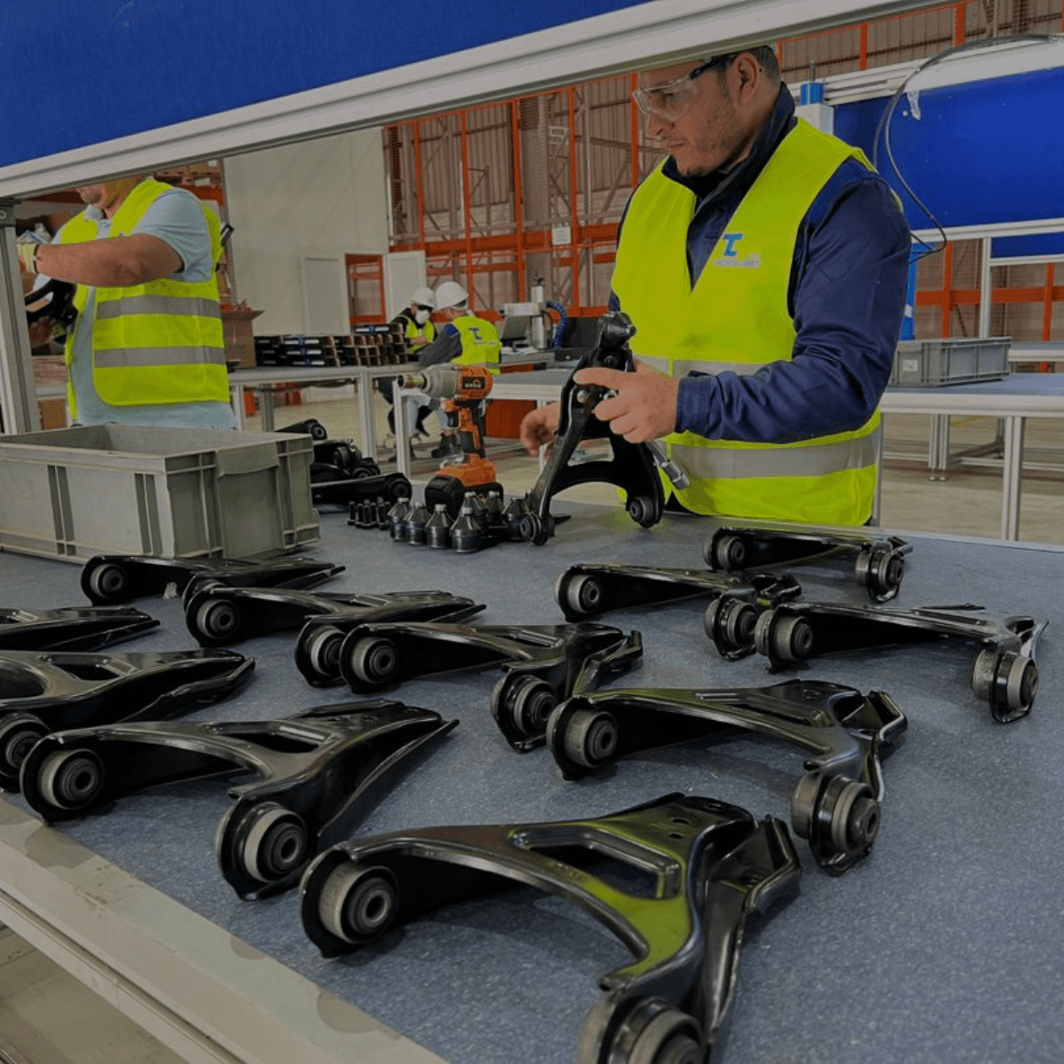 Assemblage process at Techno Motiv