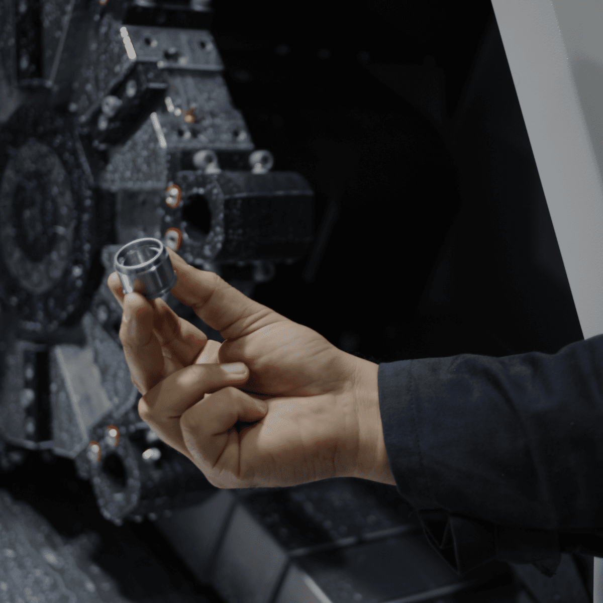 Usinage process at Techno Motiv